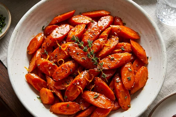 A bowl of carrots