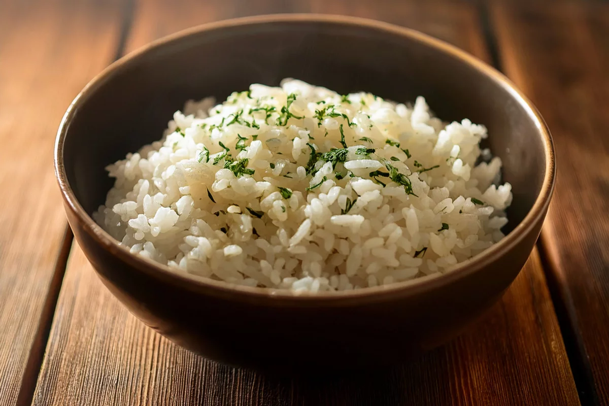 a bowl of rice